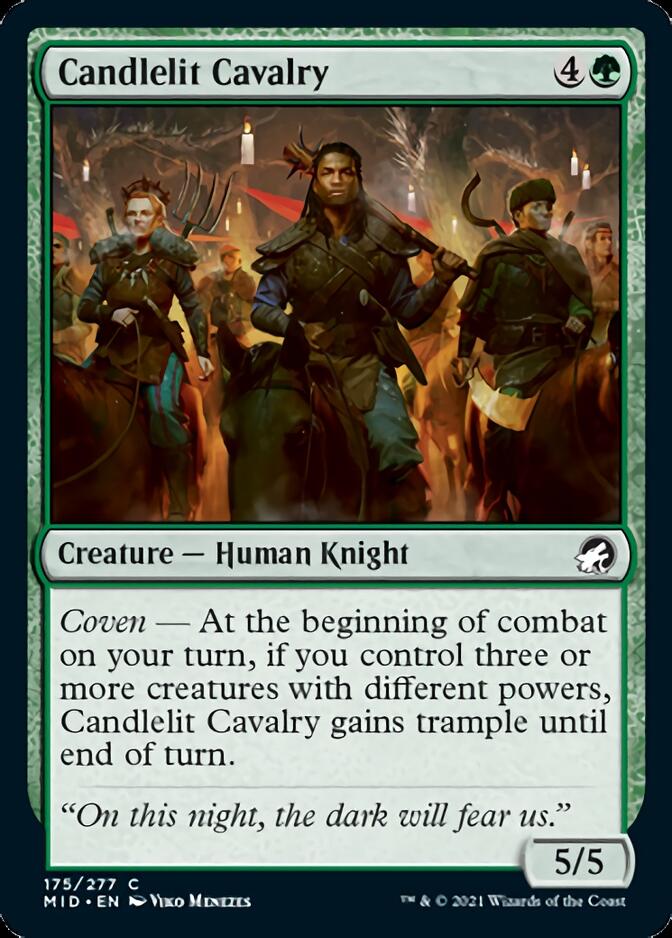 Candlelit Cavalry [Innistrad: Midnight Hunt] | Devastation Store