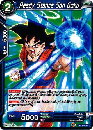 Ready Stance Son Goku (BT5-028) [Miraculous Revival] | Devastation Store