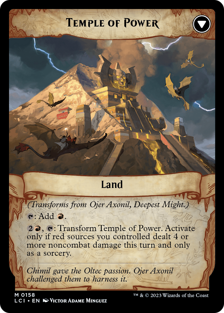 Ojer Axonil, Deepest Might // Temple of Power [The Lost Caverns of Ixalan] | Devastation Store