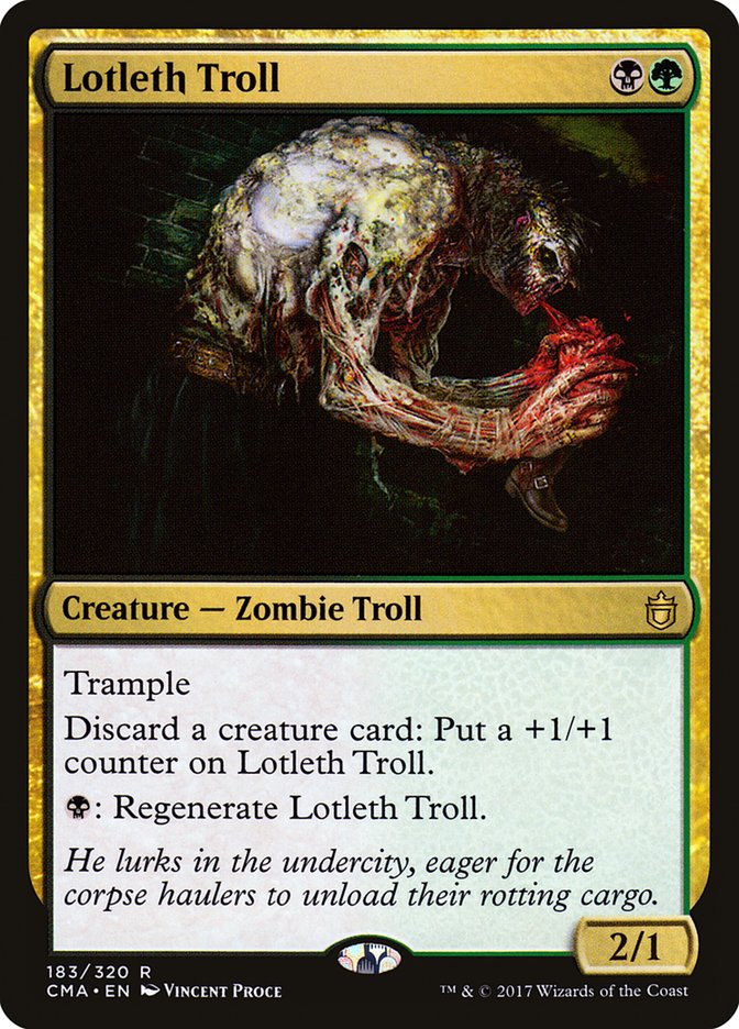 Lotleth Troll [Commander Anthology] | Devastation Store