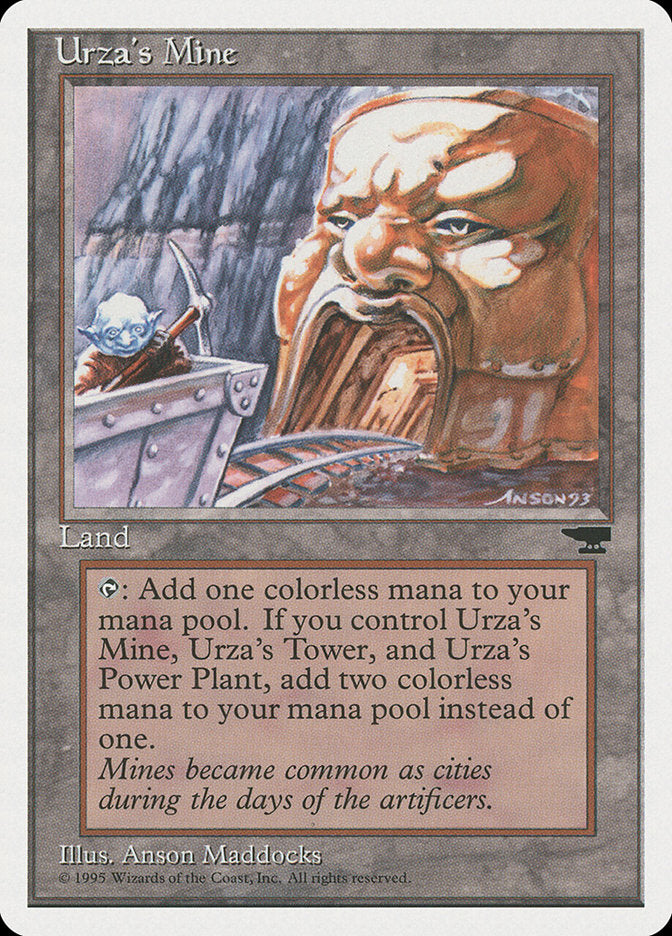 Urza's Mine (Mine Cart Entering Mouth) [Chronicles] - Devastation Store | Devastation Store