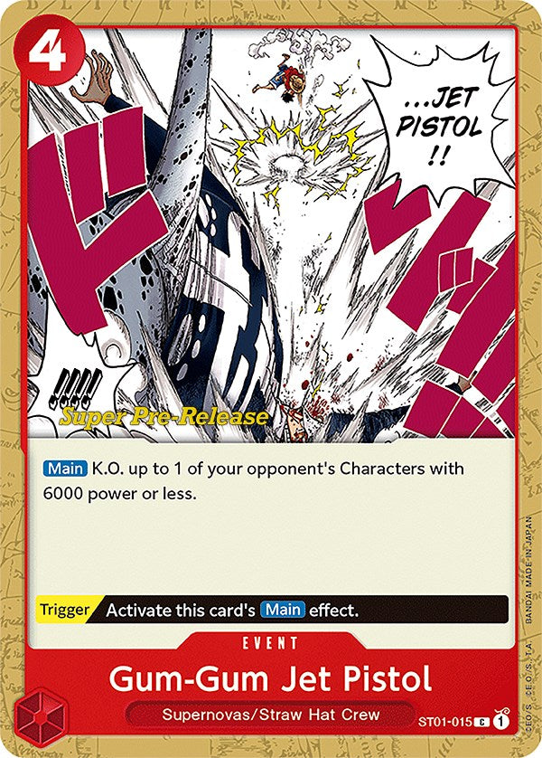 Gum-Gum Jet Pistol [Super Pre-Release Starter Deck: Straw Hat Crew] | Devastation Store