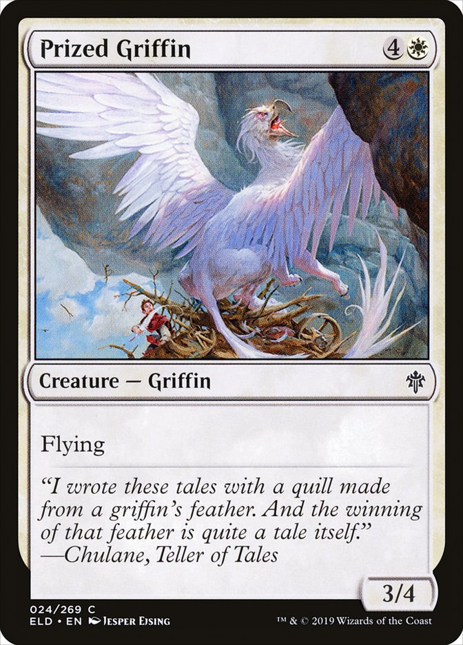 Prized Griffin [Throne of Eldraine] | Devastation Store