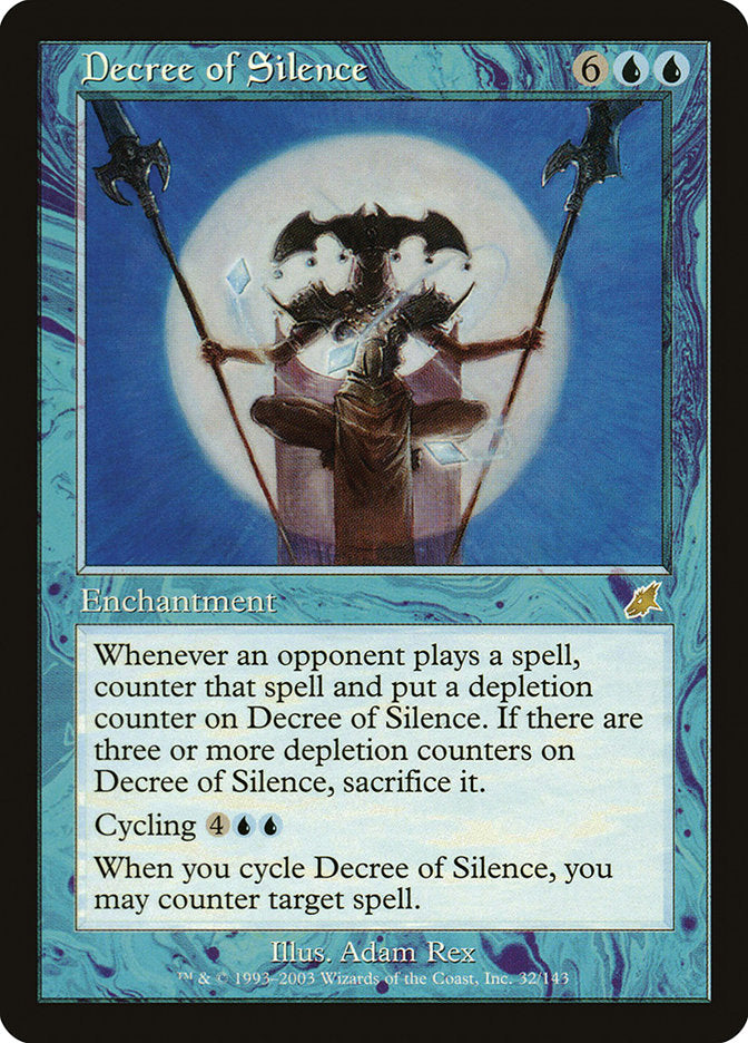 Decree of Silence [Scourge] | Devastation Store