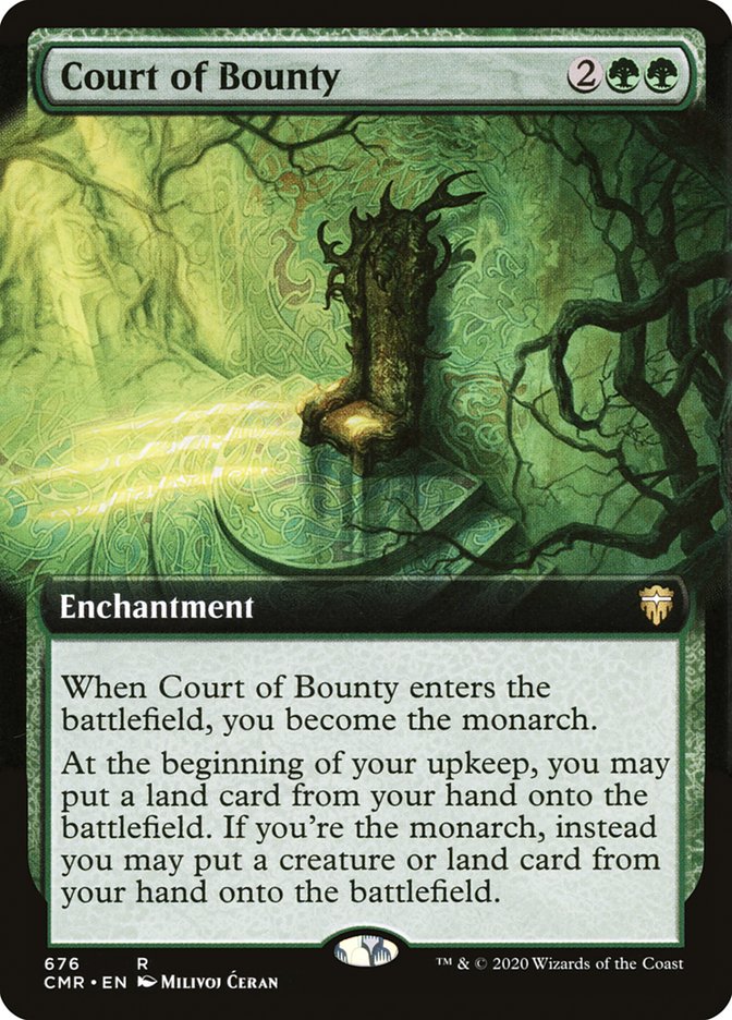 Court of Bounty (Extended) [Commander Legends] | Devastation Store