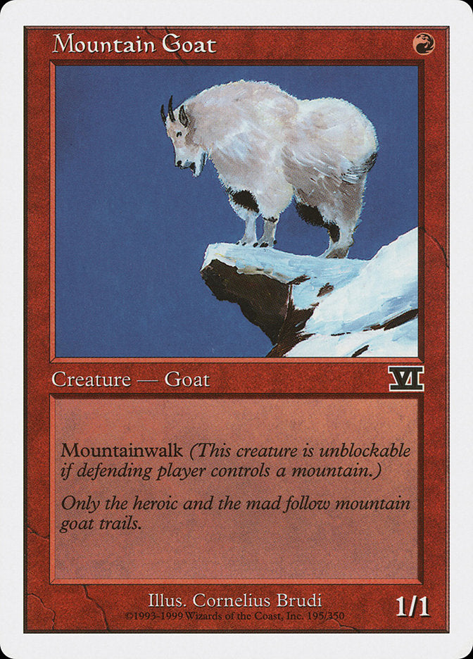 Mountain Goat [Classic Sixth Edition] - Devastation Store | Devastation Store