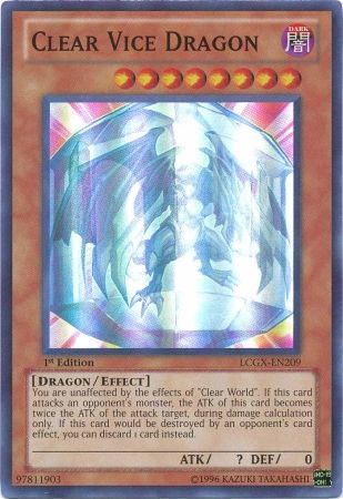 Clear Vice Dragon [LCGX-EN209] Super Rare | Devastation Store