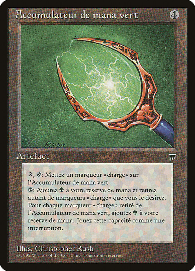 Green Mana Battery (French) - "Accumulateur de mana vert" [Renaissance] | Devastation Store