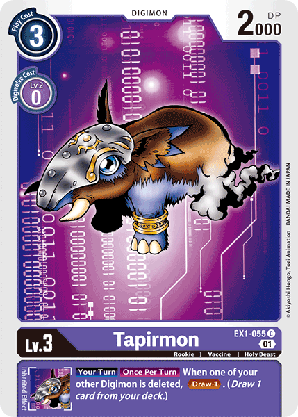 Tapirmon [EX1-055] [Classic Collection] | Devastation Store