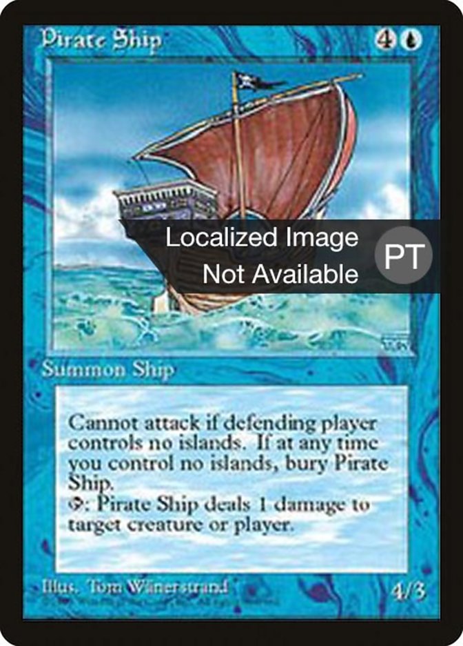 Pirate Ship [Fourth Edition (Foreign Black Border)] | Devastation Store