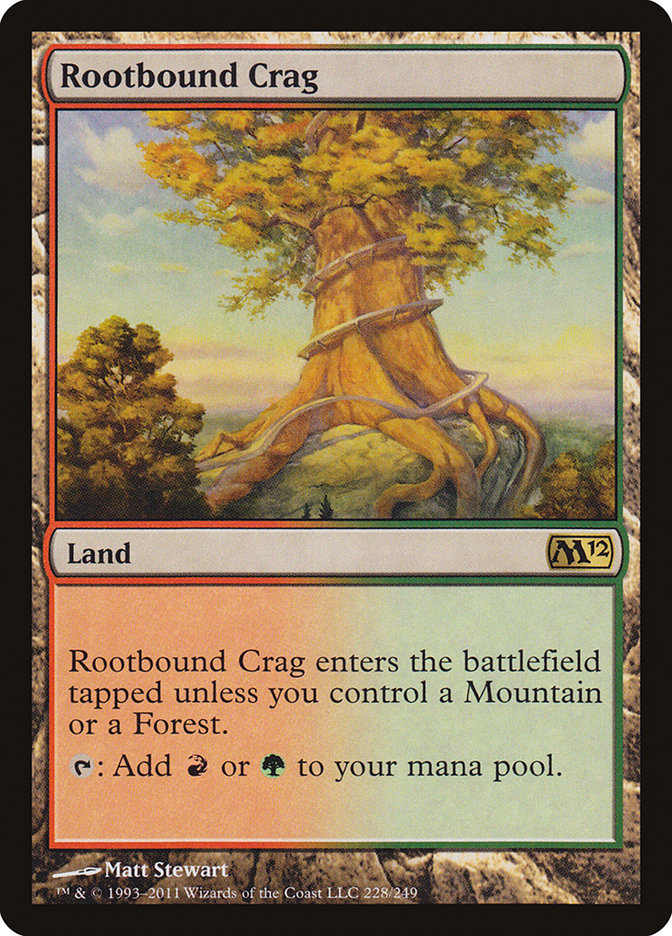 Rootbound Crag [Magic 2012] - Devastation Store | Devastation Store