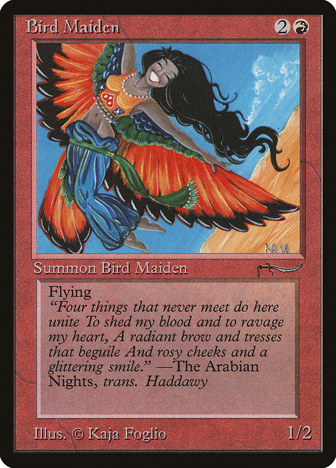 Bird Maiden (Light Mana Cost) [Arabian Nights] - Devastation Store | Devastation Store