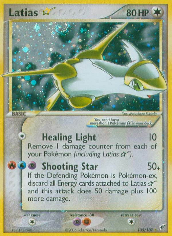 Latias Star (105/107) [EX: Deoxys] | Devastation Store