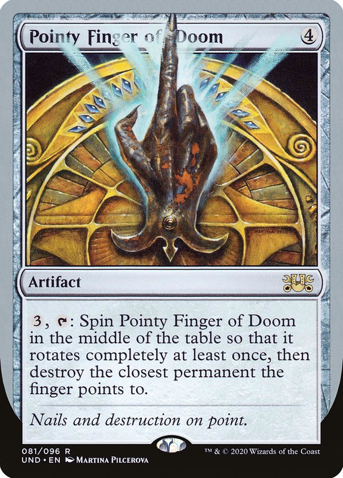 Pointy Finger of Doom [Unsanctioned] | Devastation Store