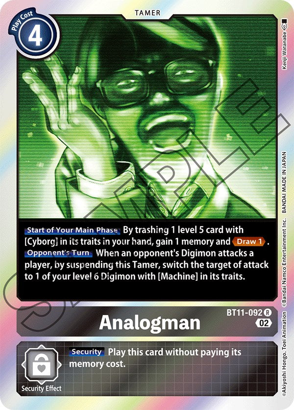 Analogman [BT11-092] [Dimensional Phase] | Devastation Store