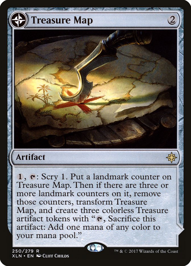 Treasure Map // Treasure Cove [Ixalan] | Devastation Store