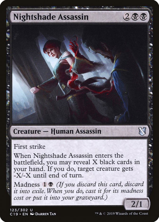 Nightshade Assassin [Commander 2019] | Devastation Store