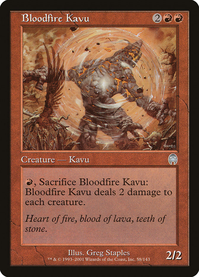 Bloodfire Kavu [Apocalypse] - Devastation Store | Devastation Store