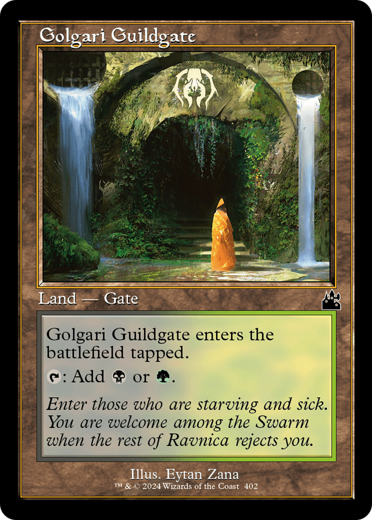 Golgari Guildgate (Retro Frame) [Ravnica Remastered] | Devastation Store