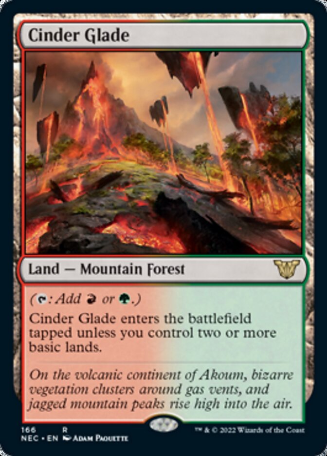 Cinder Glade [Kamigawa: Neon Dynasty Commander] | Devastation Store