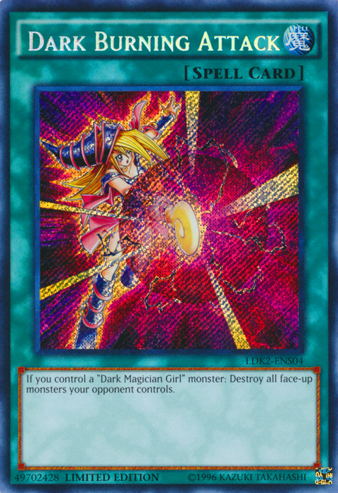 Dark Burning Attack [LDK2-ENS04] Secret Rare | Devastation Store