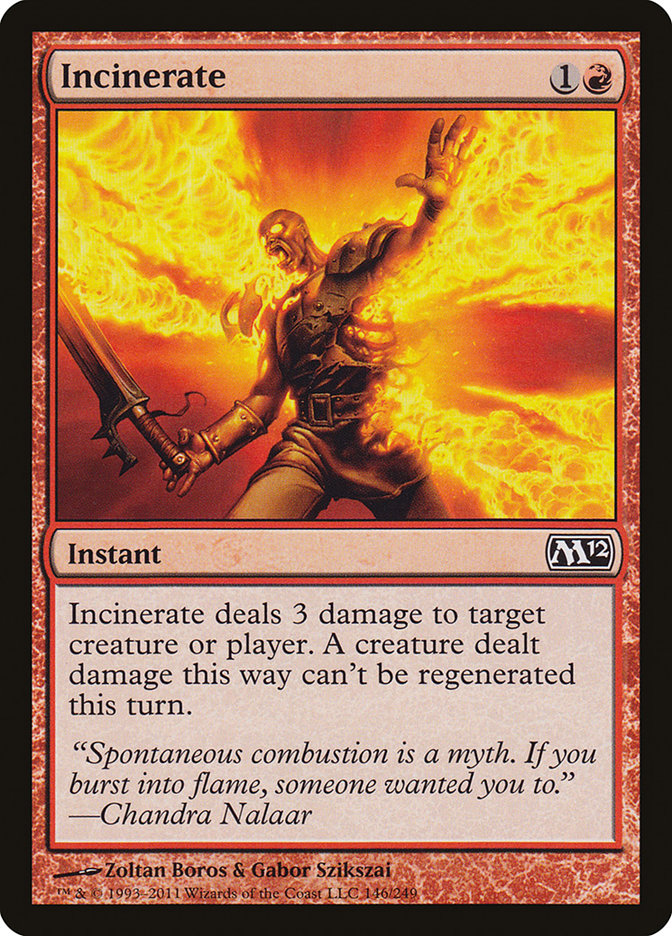 Incinerate [Magic 2012] - Devastation Store | Devastation Store