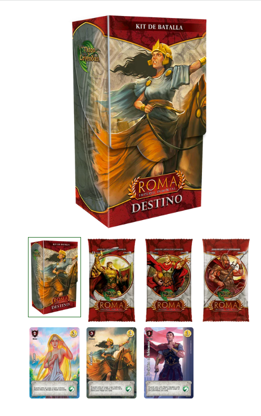 Kit de Batalla Destino - Roma Mitos y Leyendas | Devastation Store