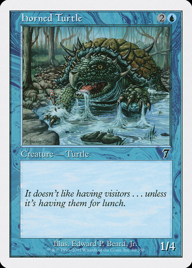 Horned Turtle [Seventh Edition] - Devastation Store | Devastation Store