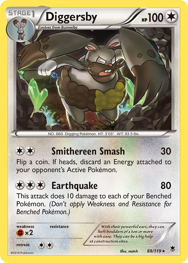 Diggersby (88/119) [XY: Phantom Forces] | Devastation Store