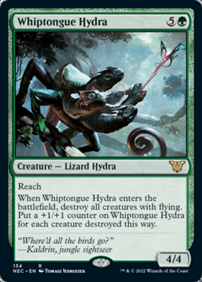 Whiptongue Hydra [Kamigawa: Neon Dynasty Commander] | Devastation Store