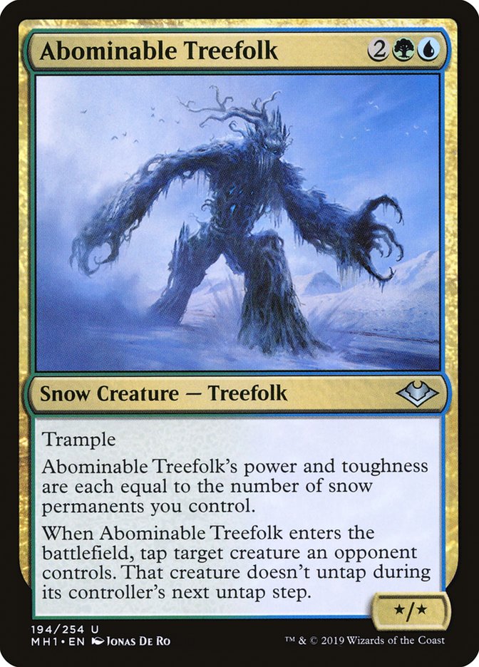 Abominable Treefolk [Modern Horizons] | Devastation Store