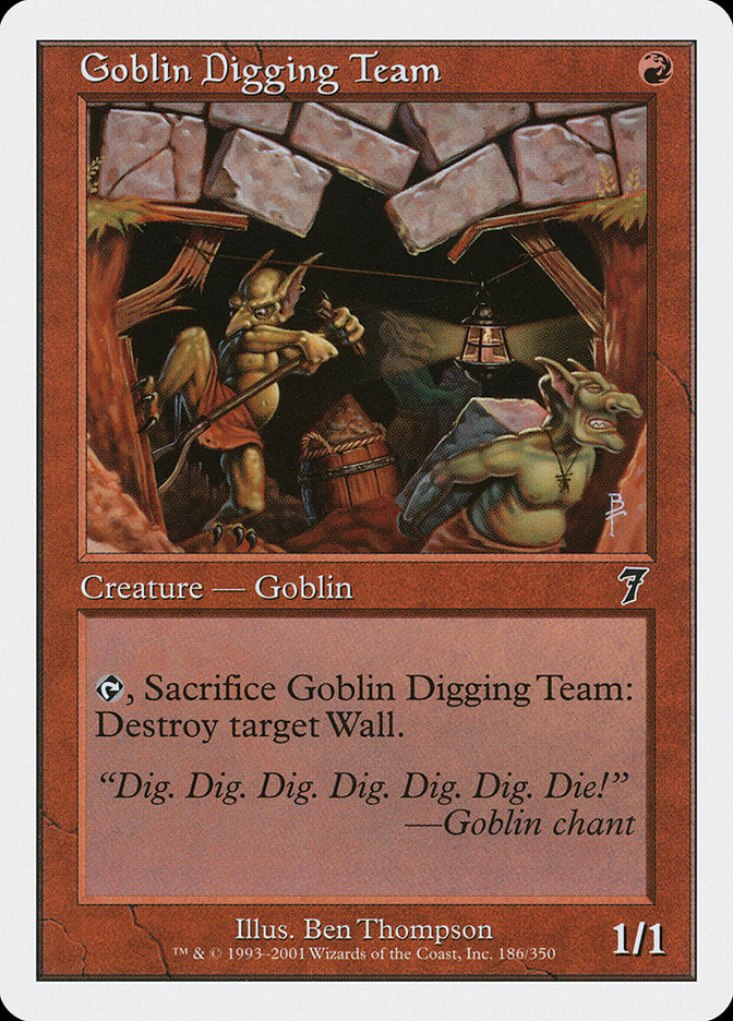 Goblin Digging Team [Seventh Edition] - Devastation Store | Devastation Store