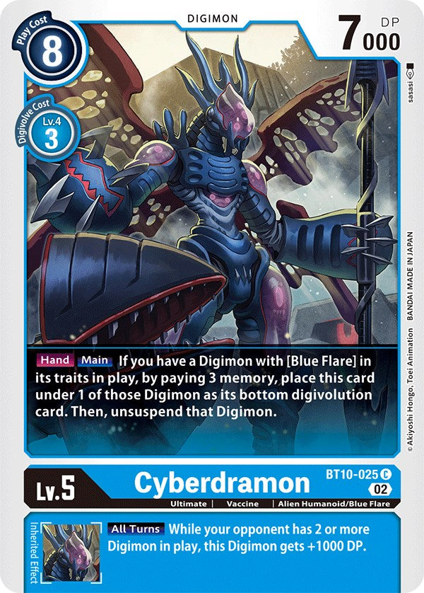 Cyberdramon [BT10-025] [Xros Encounter] | Devastation Store