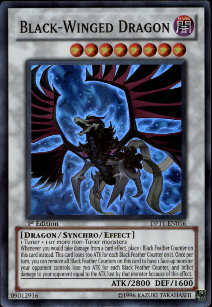 Black-Winged Dragon [DP11-EN016] Super Rare | Devastation Store