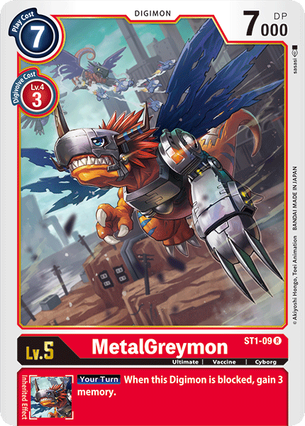 MetalGreymon [ST1-09] [Starter Deck: Gaia Red] | Devastation Store