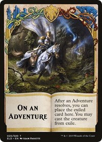 On An Adventure Double-sided Emblem (Challenger 2020) [Unique and Miscellaneous Promos] | Devastation Store