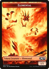 Elemental // Satyr Double-sided Token (Challenger 2020) [Unique and Miscellaneous Promos] | Devastation Store