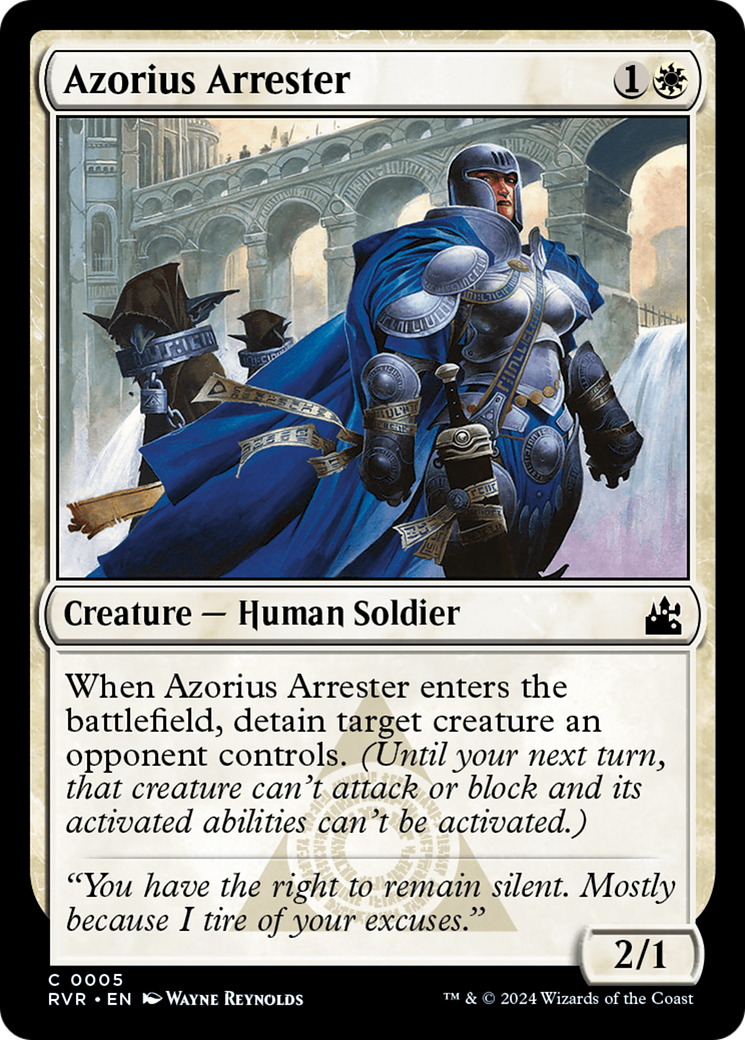 Azorius Arrester [Ravnica Remastered] | Devastation Store