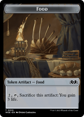 Mouse // Food (0010) Double-Sided Token [Wilds of Eldraine Tokens] | Devastation Store