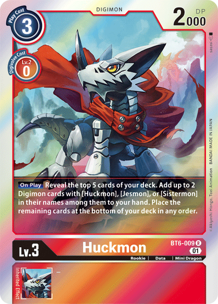 Huckmon [BT6-009] [Double Diamond] | Devastation Store