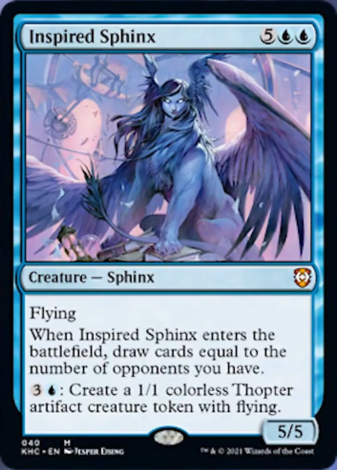 Inspired Sphinx [Kaldheim Commander] | Devastation Store