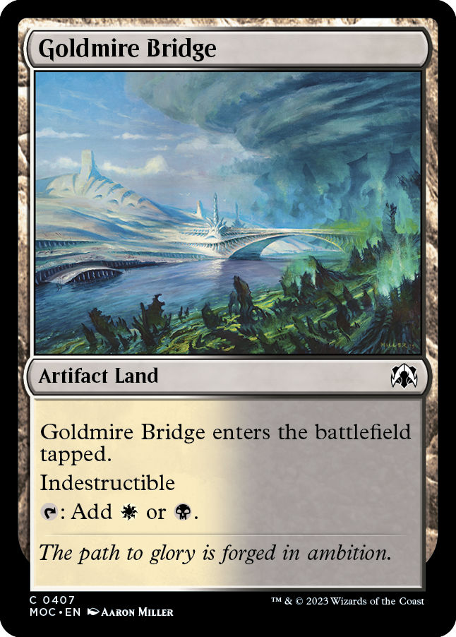 Goldmire Bridge [March of the Machine Commander] | Devastation Store