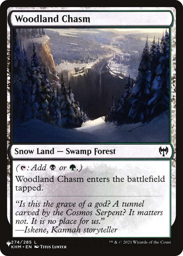 Woodland Chasm [Secret Lair: From Cute to Brute] | Devastation Store