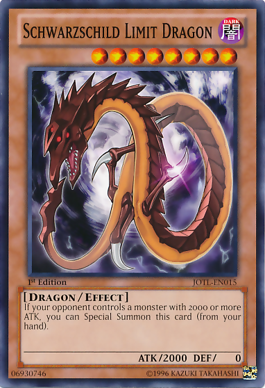 Schwarzschild Limit Dragon [JOTL-EN015] Common | Devastation Store