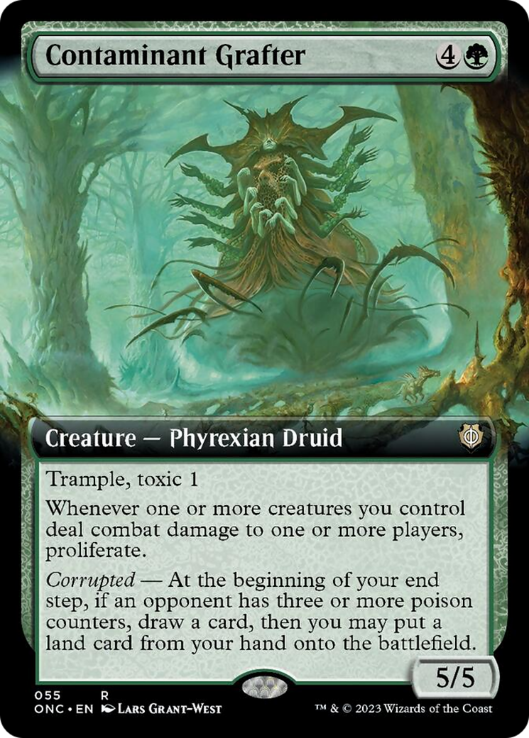 Contaminant Grafter (Extended Art) [Phyrexia: All Will Be One Commander] | Devastation Store