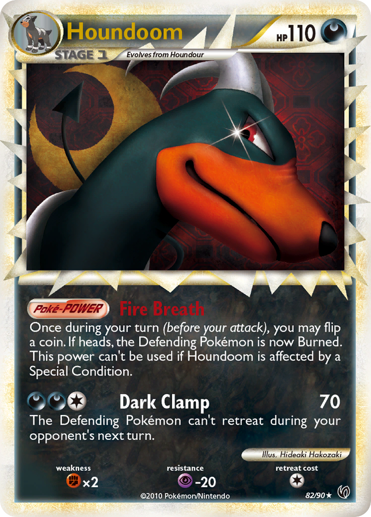 Houndoom (82/90) [HeartGold & SoulSilver: Undaunted] | Devastation Store