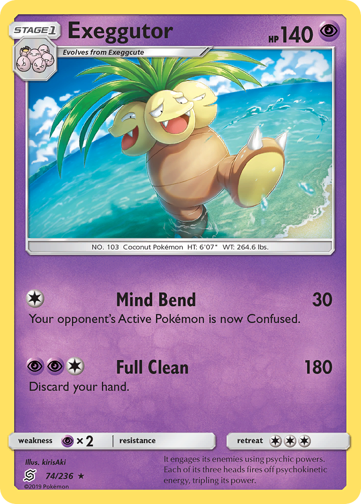 Exeggutor (74/236) [Sun & Moon: Unified Minds] | Devastation Store