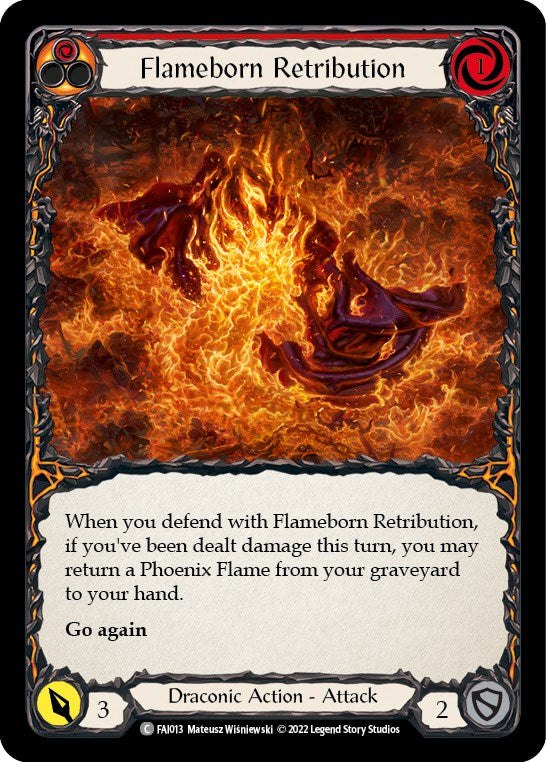 Flameborn Retribution [FAI013] (Uprising Fai Blitz Deck) | Devastation Store