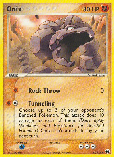 Onix (42/112) [EX: FireRed & LeafGreen] | Devastation Store