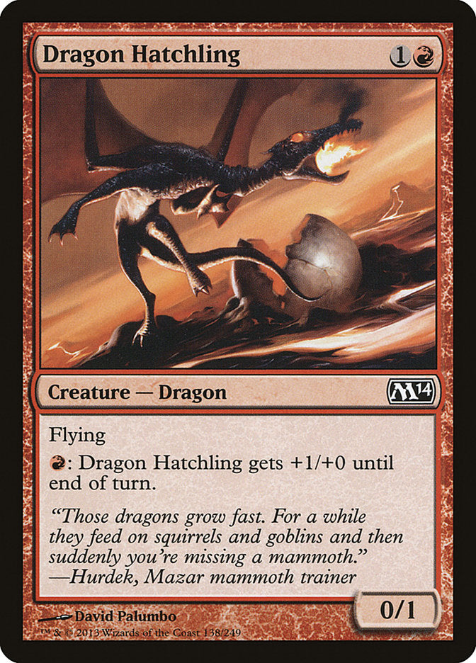 Dragon Hatchling [Magic 2014] | Devastation Store